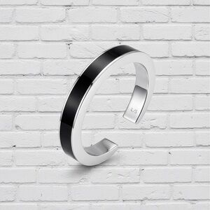 Calvin Klein Jewelry Women's Chain Silver-Tone Stainless Steel Cuff Bracelet